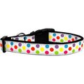 Unconditional Love White Multi-Dot Dog Collar Large UN847518